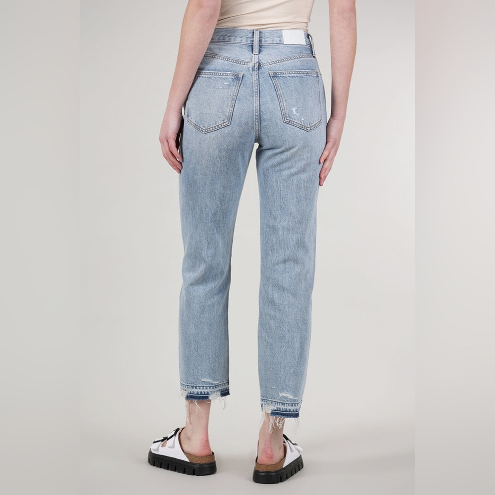 Pistola Charlie High-Rise Classic Straight Distressed Jeans Size 26 - Picture 6 of 6